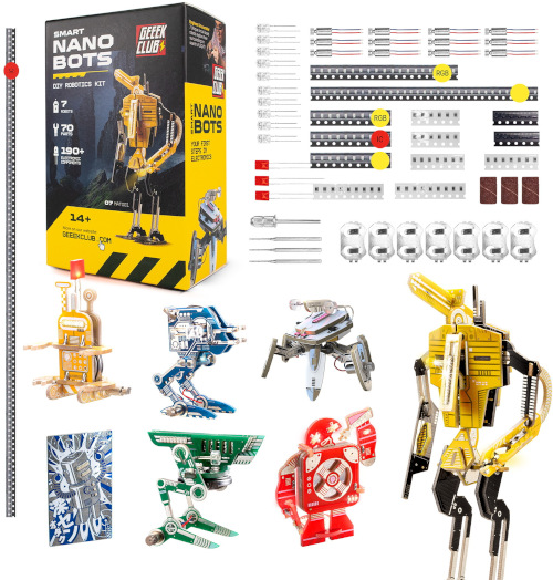 GEEK CLUB SMART NANO BOTS DIYキット SMART NANO BOTS + TOOLKIT – geekclub